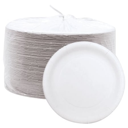 Bsc Preferred Paper Plates - 7'' Medium-Duty, White, 200PK PW120